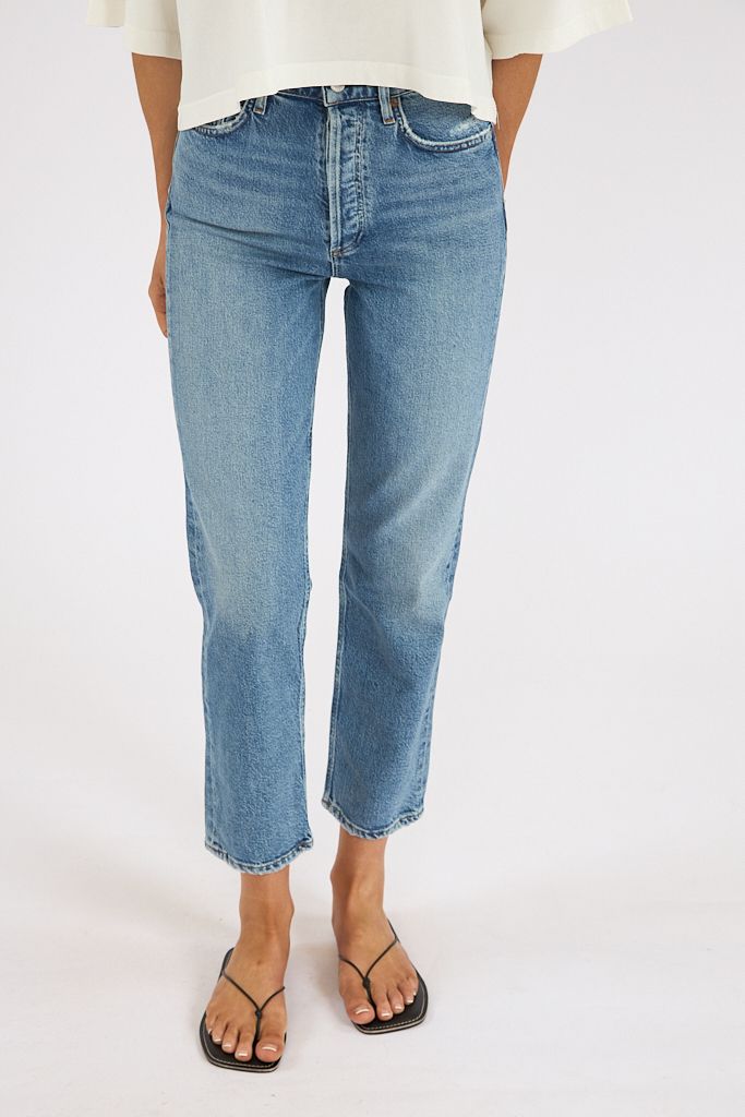 90's Pinch Waist Crop in Renew