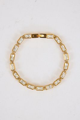 Monroe Baguette Bezel Bracelet