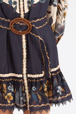 Golden Nature Navy Blue Mini
