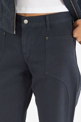 Supply Jean in Navy Canvas