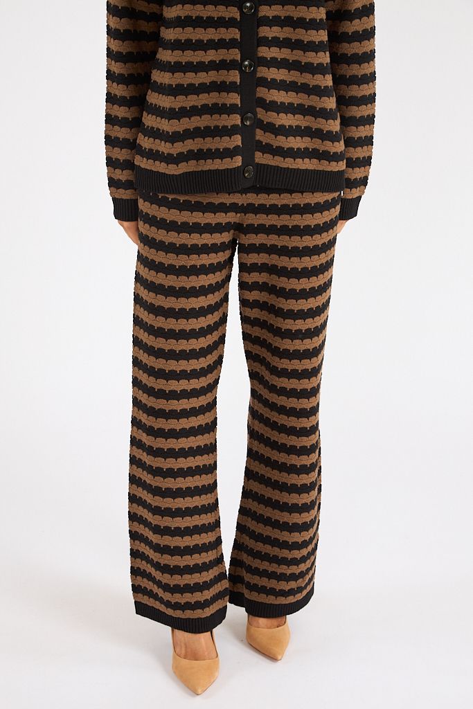 Feel Good Pant Coffee Stripe, Show Me Your Mumu
