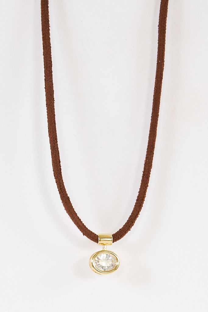 Lasso Solitaire Necklace