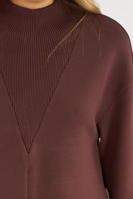 Novi Longline Mock Neck