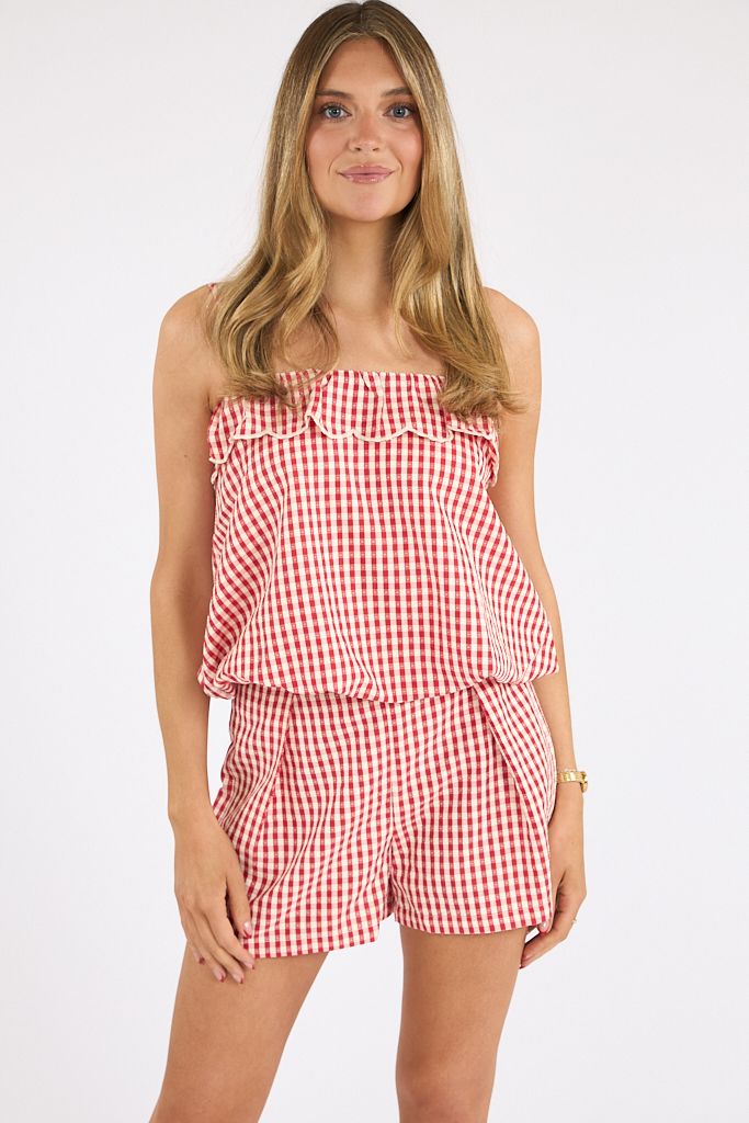 Alice Top Montauk Gingham
