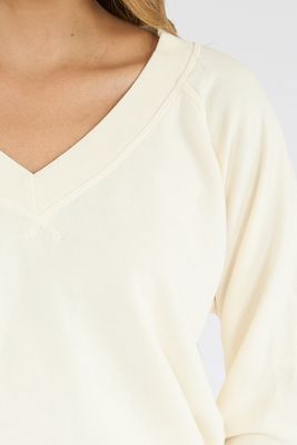 Sinead Sweatshirt Bright Ivory