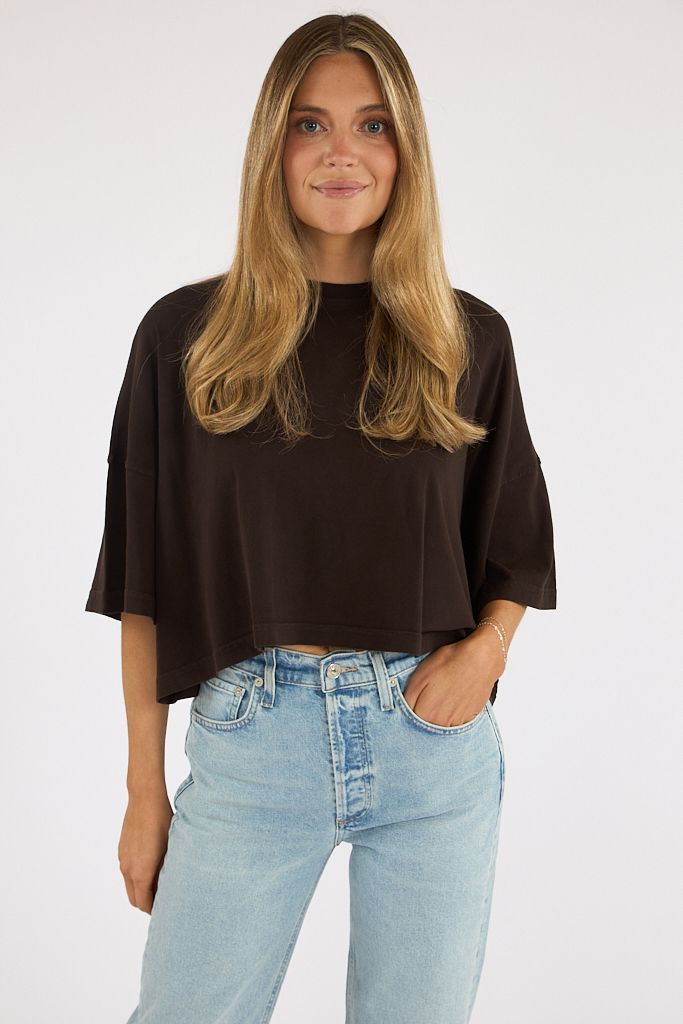Crop Cape Tee