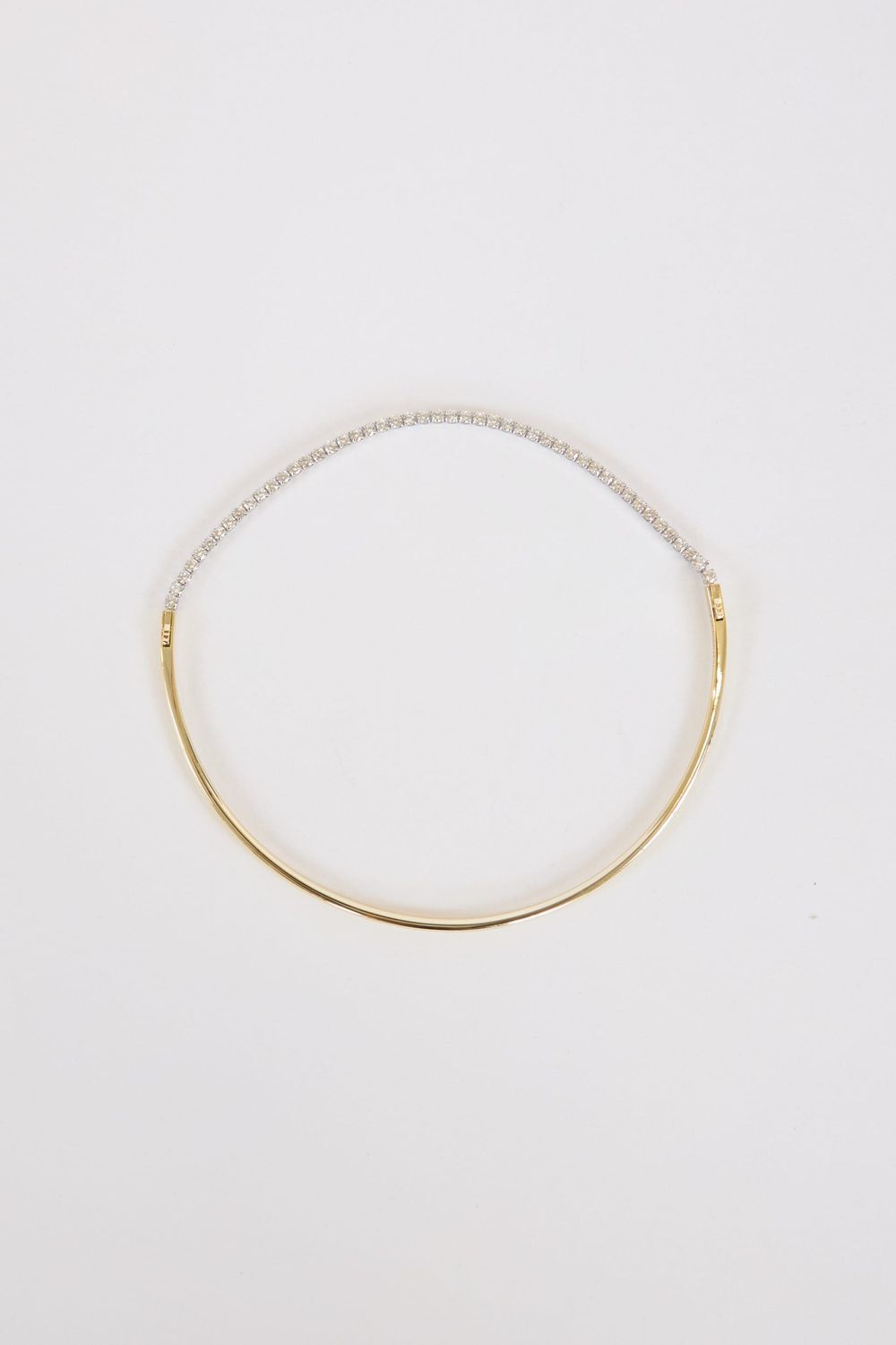 Nikita Half Tennis Necklace