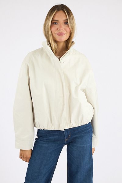 Cropped Jacket Bone