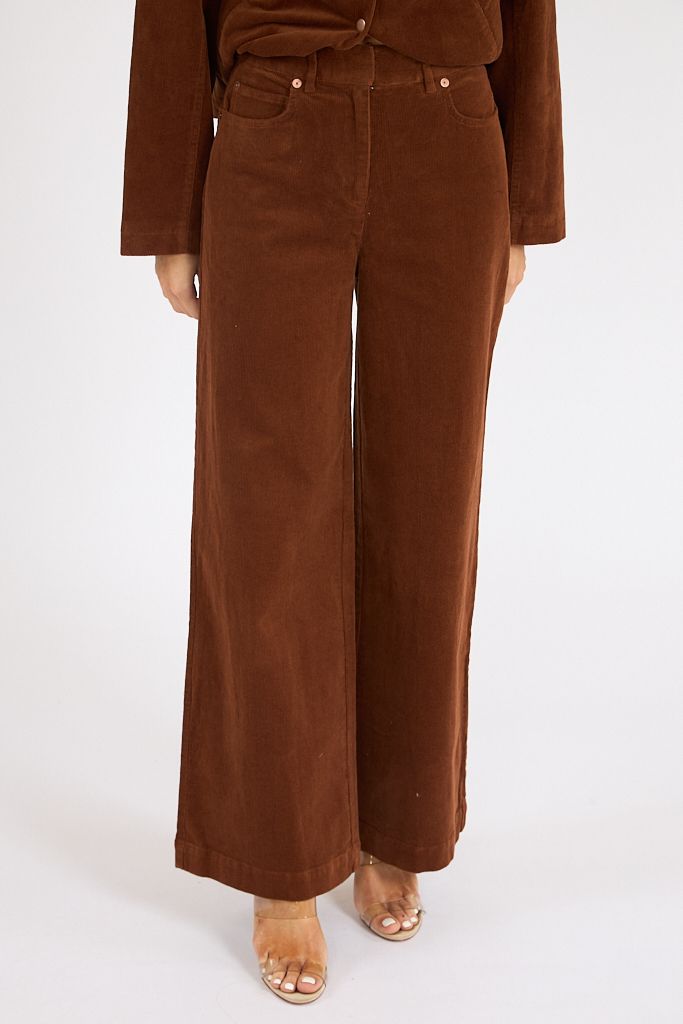 Casey Corduroy Wide Leg Pants, French Connection, e.Allen