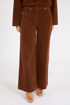 Casey Corduroy Wide Leg Pants, French Connection, e.Allen