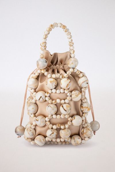 Sammy Beaded Cage Bag