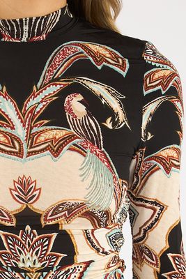 Tapestry Dream Beige Jersey Blouse