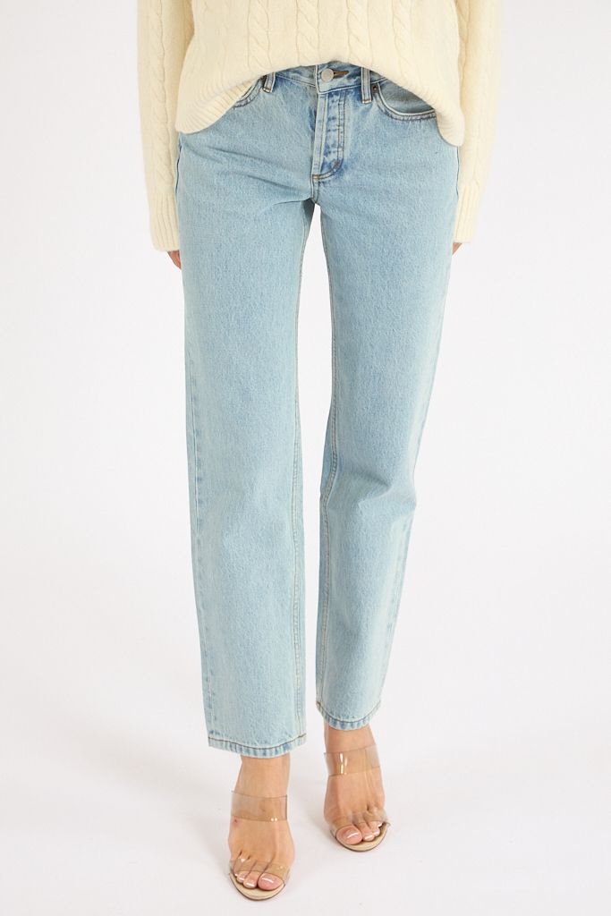 life jean in vintage blue, Still Here, e.Allen
