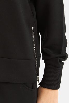 Macie Zip Hem Sweat