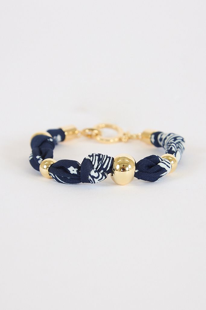 Paisley Bandana Knot Bracelet