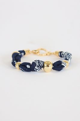 Paisley Bandana Knot Bracelet