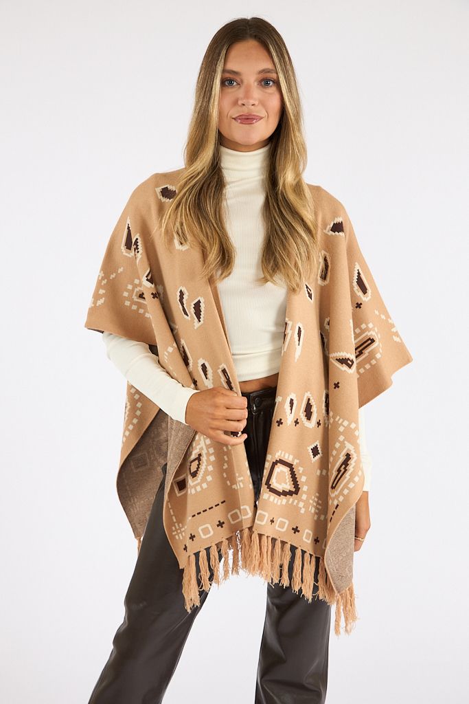 Hermine Sand Poncho