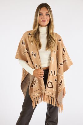 Hermine Sand Poncho