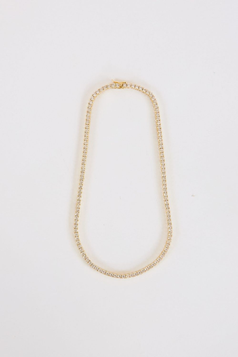 Medium Diamond Tennis Necklace