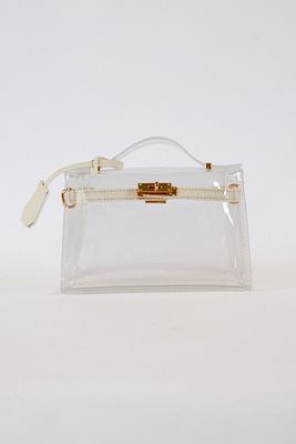 The Mini Top Handle Clear Bag