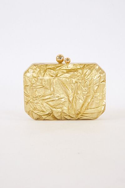 Mateo Metallic Clutch