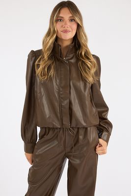 Vegan Leather Elodie Jacket, Sundays, e.Allen