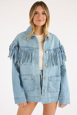 Ojai Fringe Jacket, Show Me Your Mumu, e.Allen