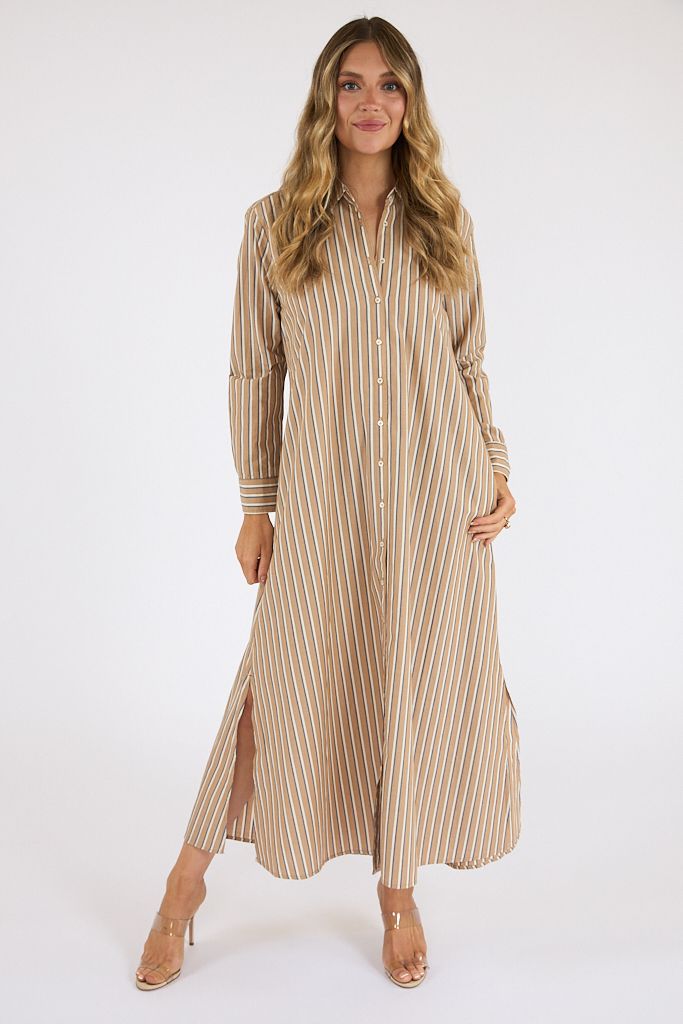 Boden Dress Hickory Navy