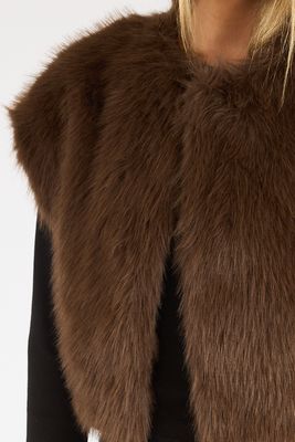 Kira Vest Brown