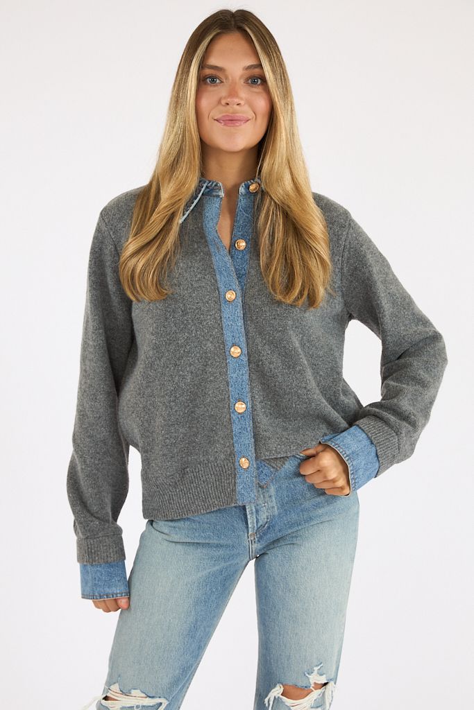 Romi Mixed Media Sweater