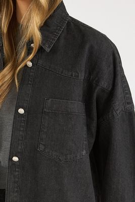 Elton Denim Button Down Shirt