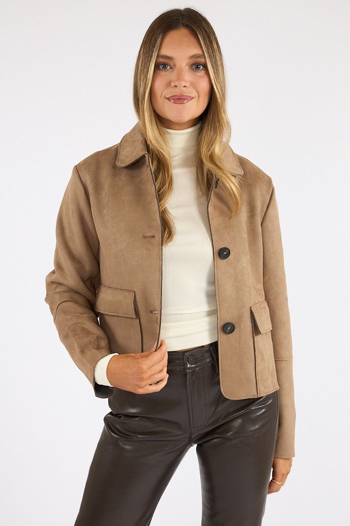 Holly Suede Jacket