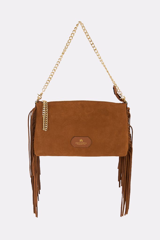 Pouch con Frange, Cuoieria, e.Allen