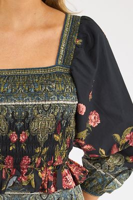 Ekaterina Print Top