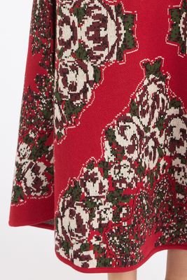 Taylor Ankle Skirt Soir Savvy Red
