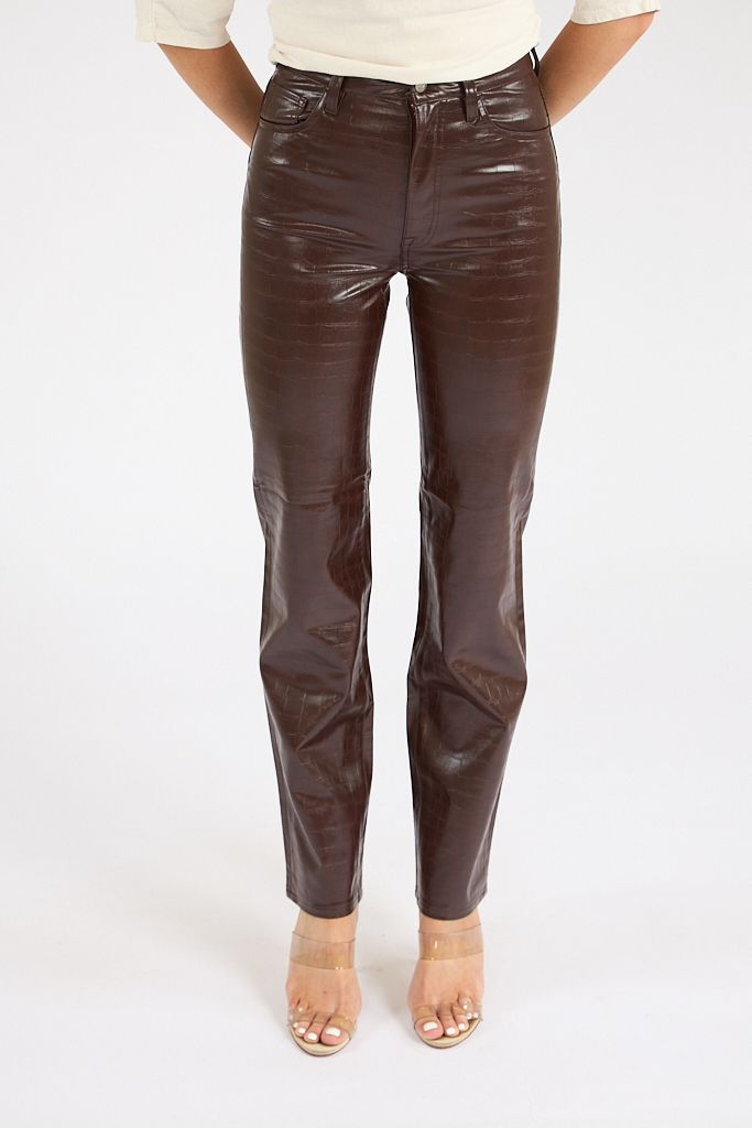 Cassie Burgundy Croc, Pistola