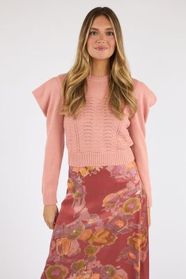 May Sweater Rose, Cleobella, e.Allen