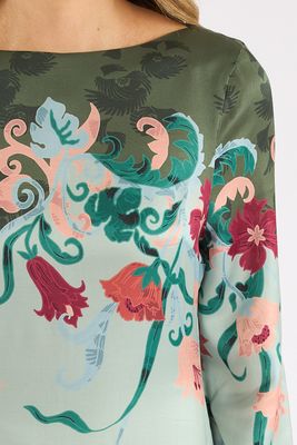 Isobel Ankle Dress Lys Print