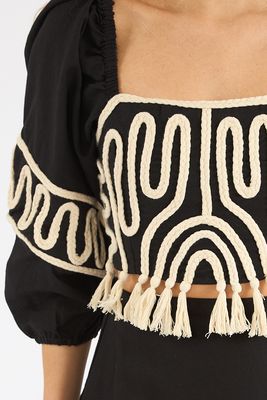 Etta Top Black