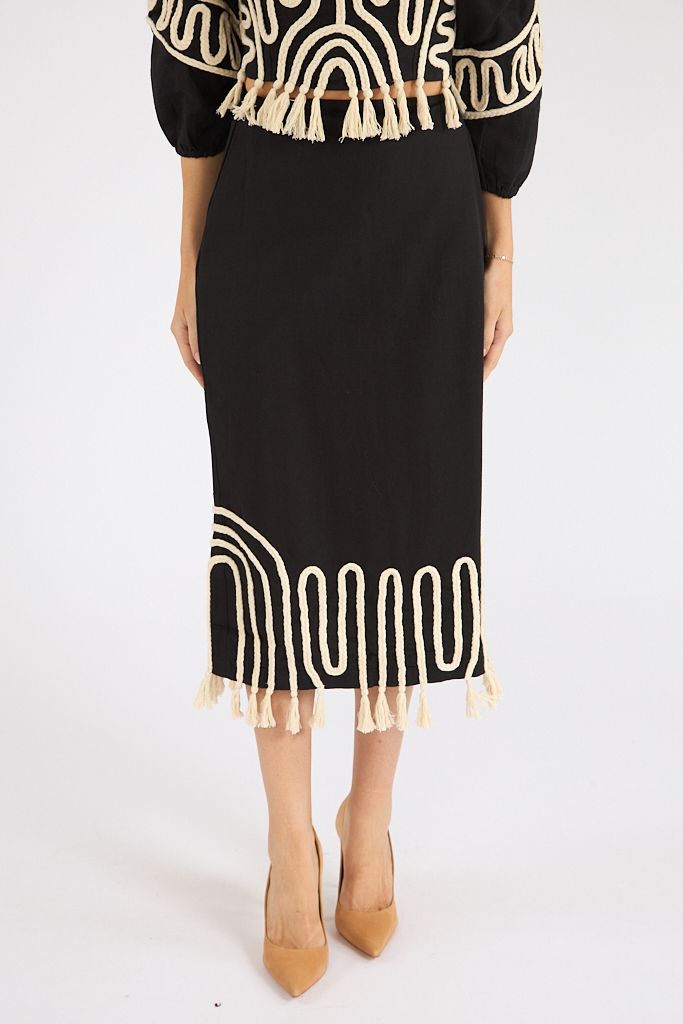 Lola Midi Skirt, Cleobella