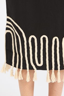 Lola Midi Skirt Black