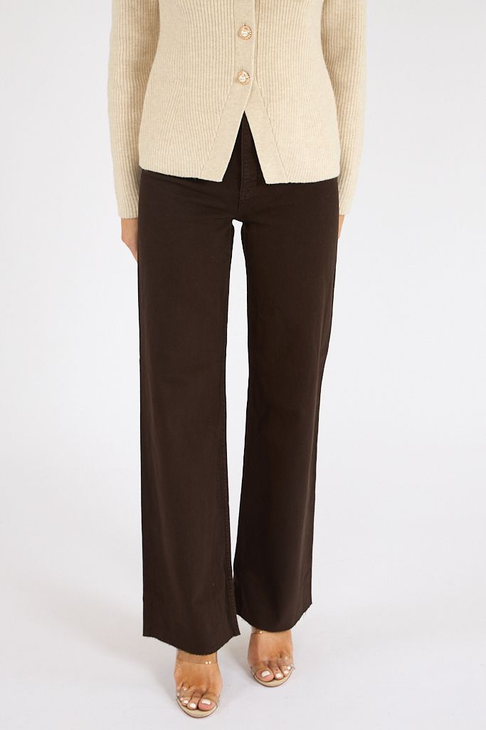 Penny High Rise Wide Leg, Pistola, e.Allen