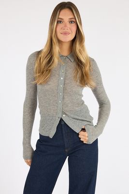 Korey Rib Cardigan, Pistola, e.Allen