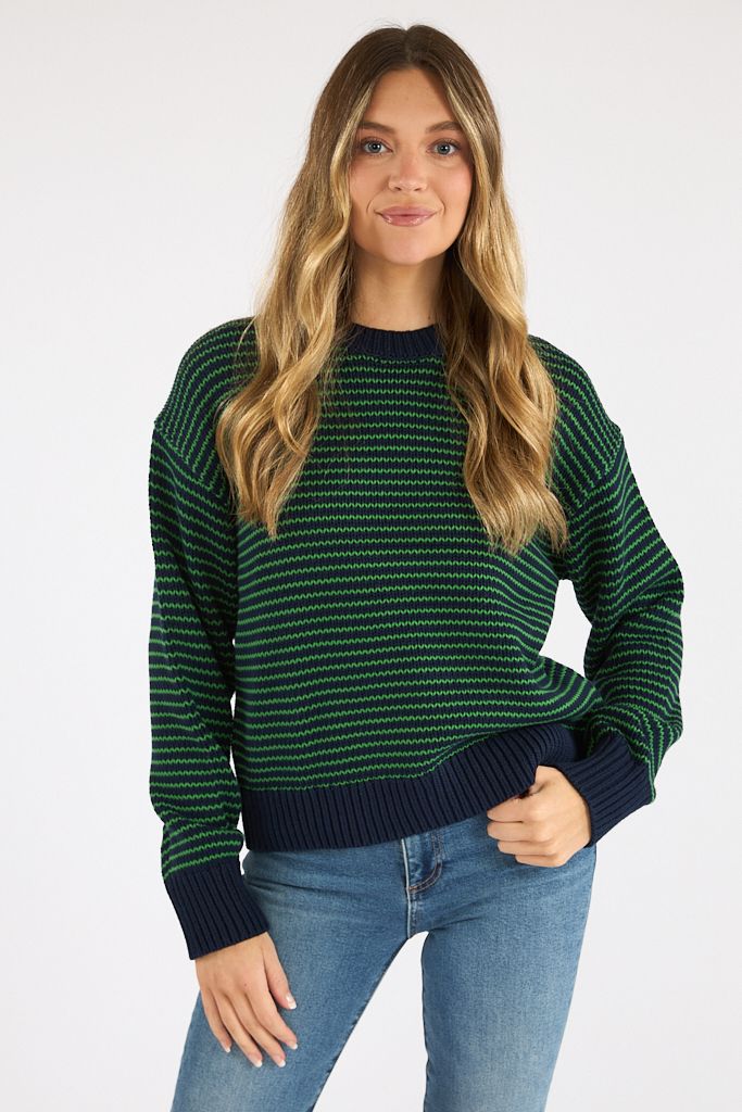 Aura Crew Neck Sweater, Pistola