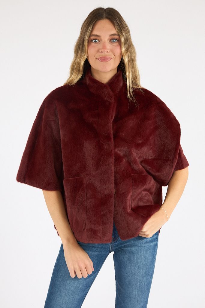 Faux Fur Topper