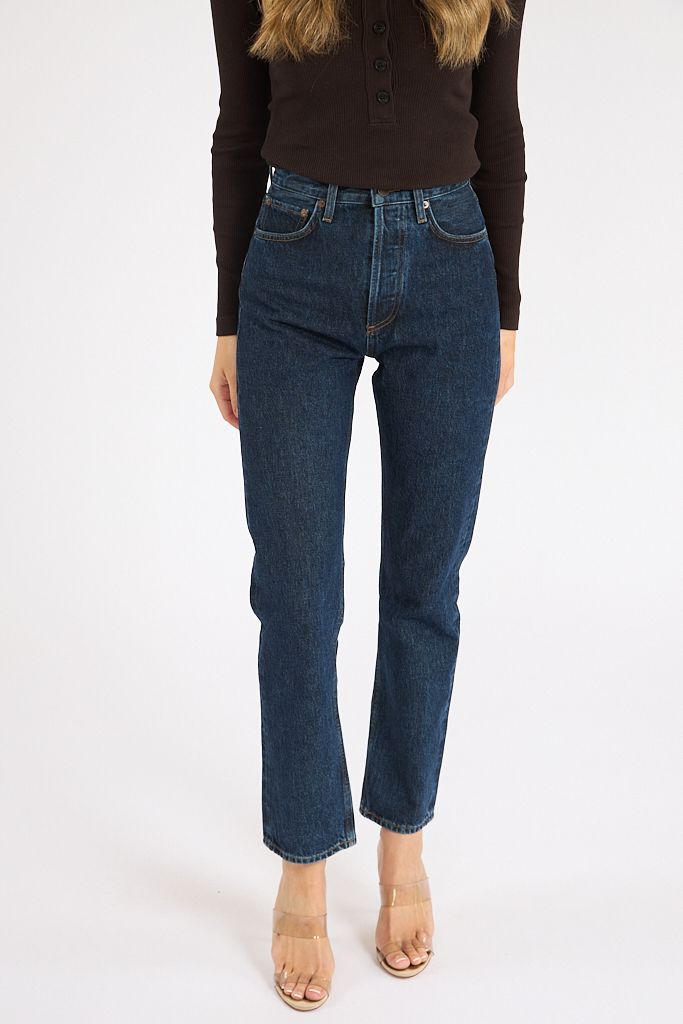 90's Pinch Waist Long in Pendulum, Agolde, e.Allen