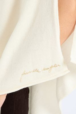 The Script Logo Poncho