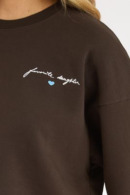 The Cropped Signature Sweatshirt