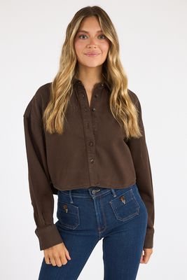 The Crop Ex Boyfriend Shirt, Favorite Daughter, e.Allen