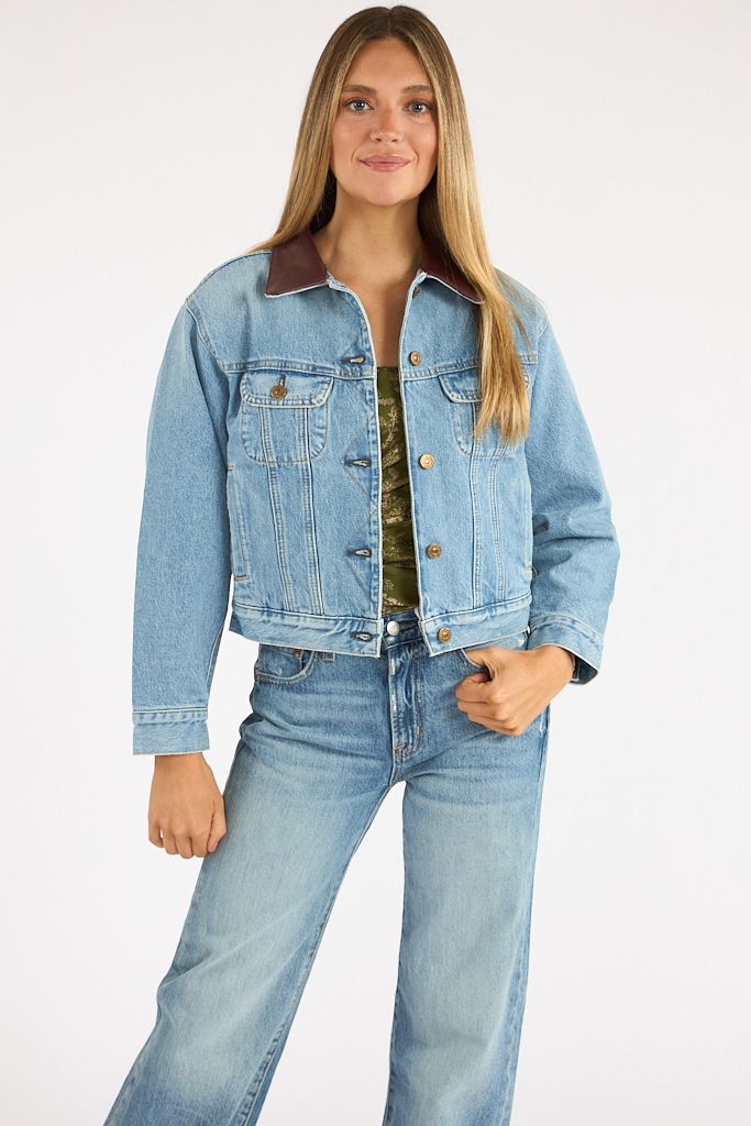 Skylar Denim Jacket in Sunlit, Citizens of Humanity, e.Allen